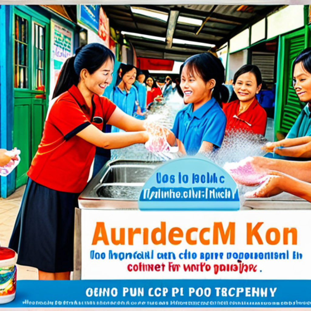 역사 속 전염병과 사회 변화 - Community Hygiene Awareness**

"A vibrant public service announcement poster promoting handwashing i...